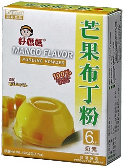 惠昇 好妈妈【芒果布丁粉】台湾进口 100%采用纽西兰奶粉 (6人份) 105g